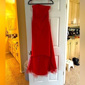 Prom dress. Size 5. Jessica McClintock beautiful red